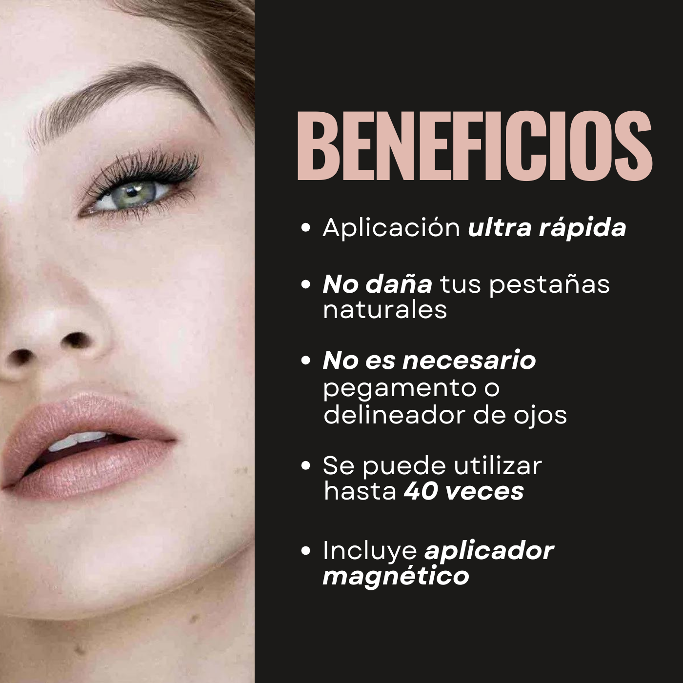 Pestañas Magneticas GlamLash