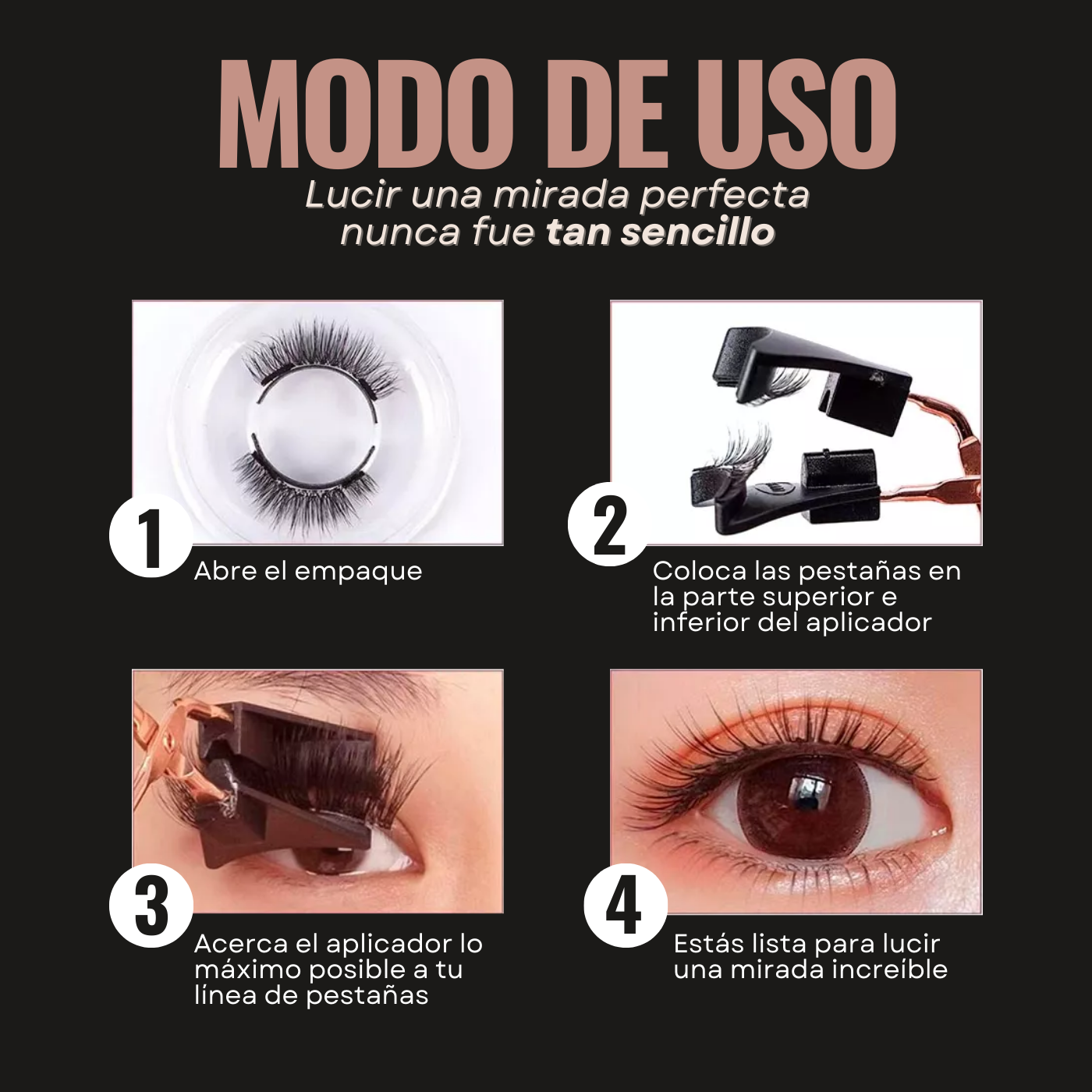 Pestañas Magneticas GlamLash