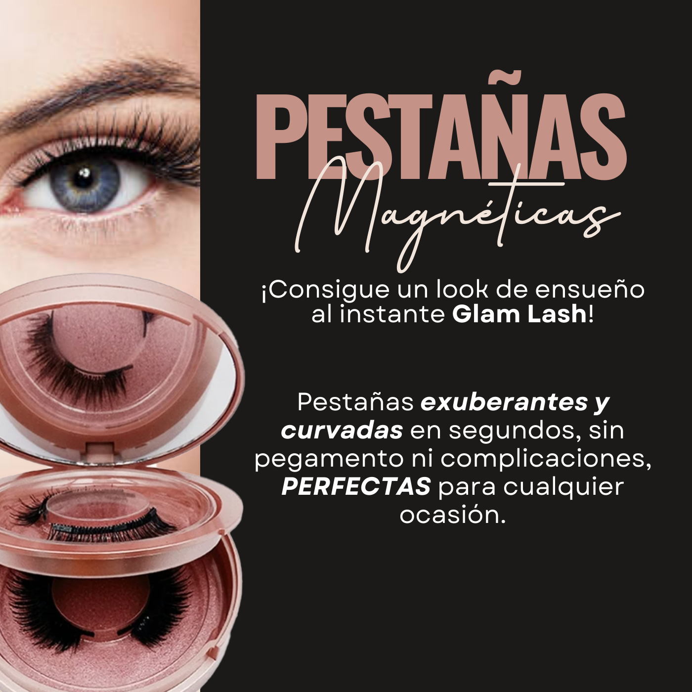Pestañas Magneticas GlamLash