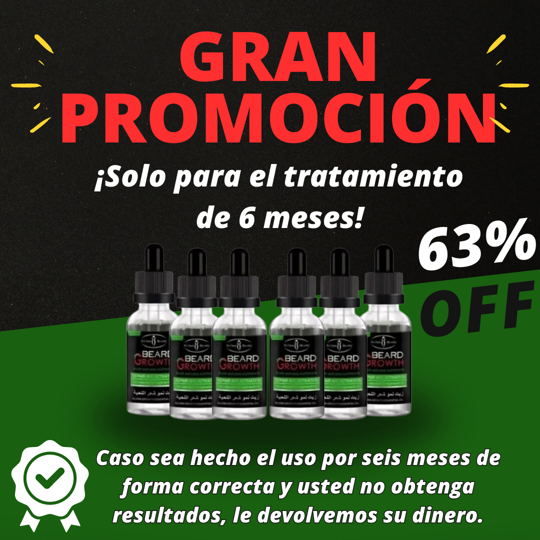 Beard Growth - CRESCIMIENTO DEL PELO