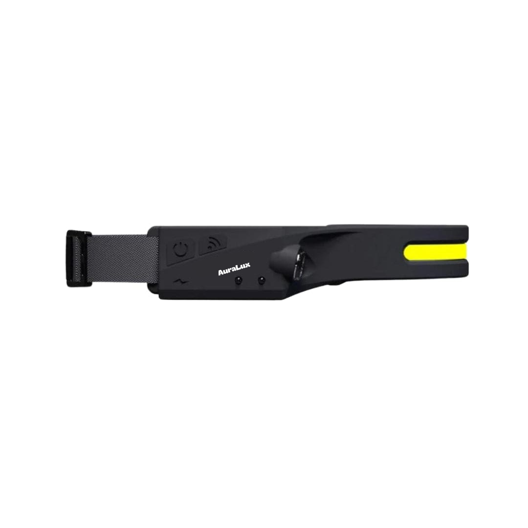AuraLux™ - Linterna Frontal con Sensor Led