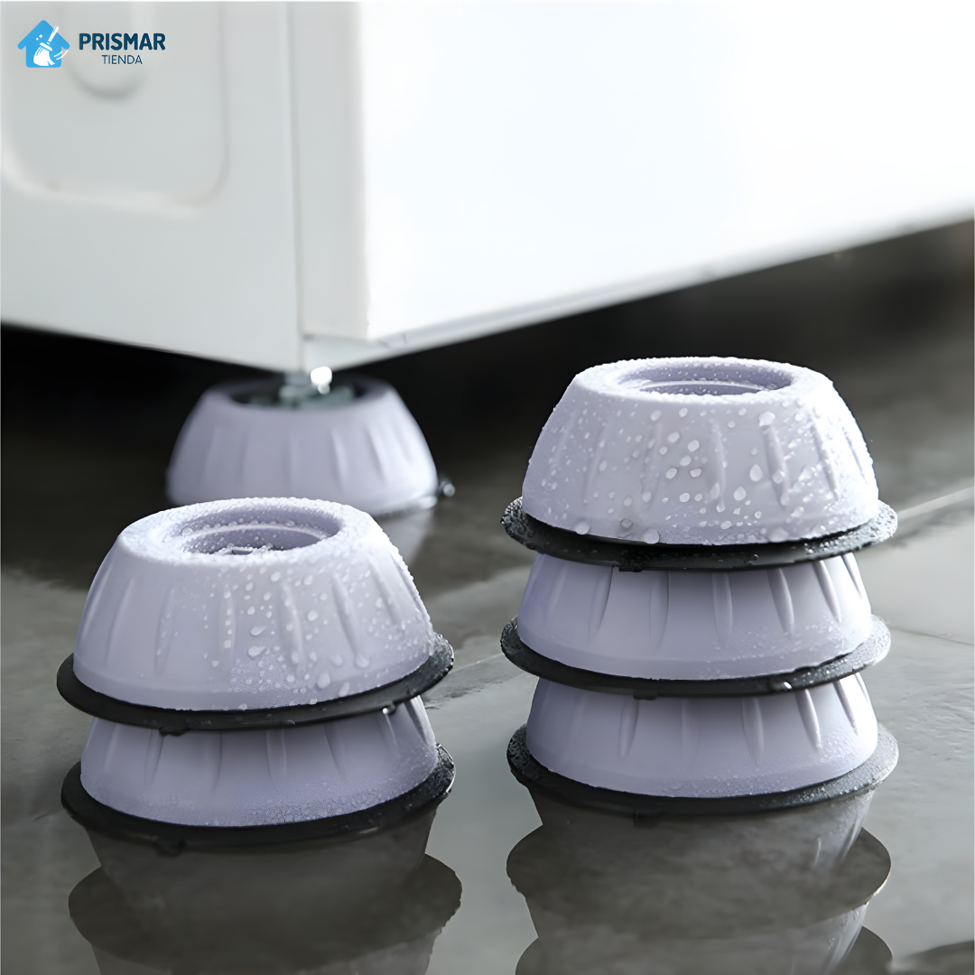 SOPORTES ANTIVIBRACIÓN LAVADORA (+300KG)