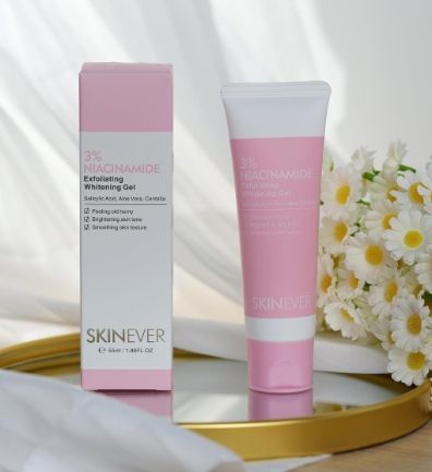 Gel blanqueador exfoliante con niacinamida al 3 %