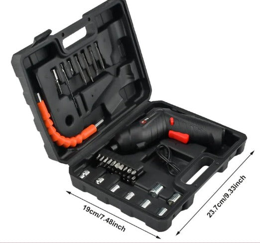 Kit Destornillador Eléctrico de 47 Piezas + ENVÍO GRATIS 🚚