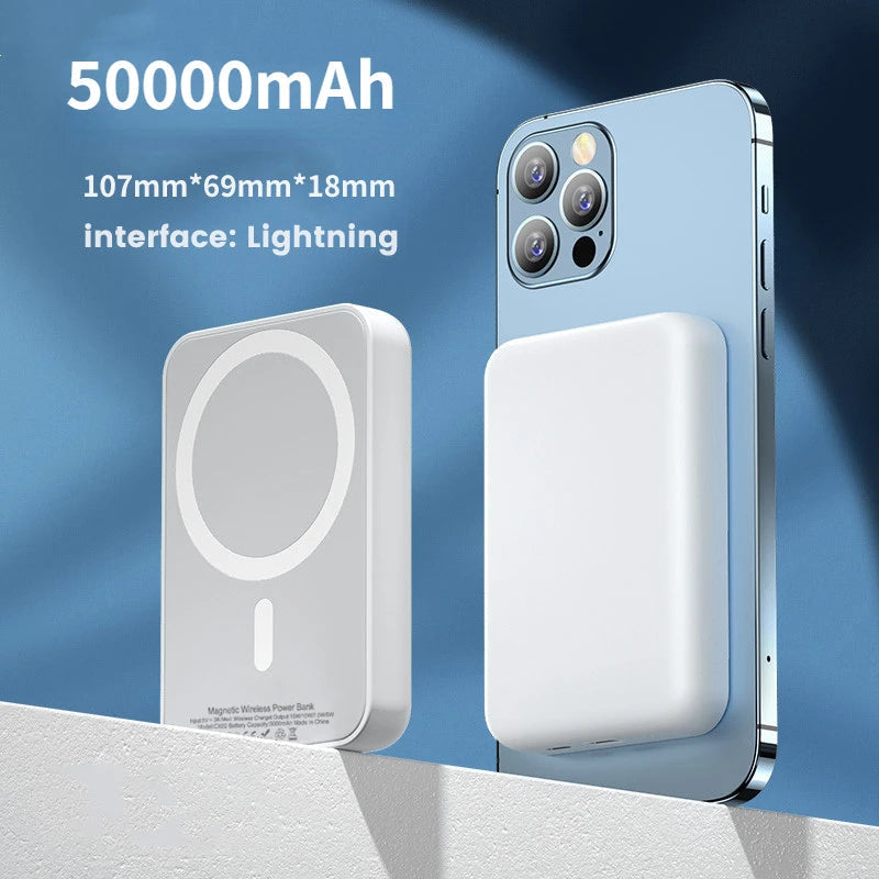 Bateria Externa Inalámbrico tipo Magsafe 5000mAh