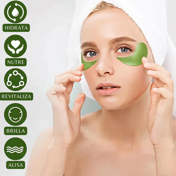Parches de Ojos Anti-Aging con Ácido Hialurónico