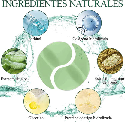 Parches de Ojos Anti-Aging con Ácido Hialurónico