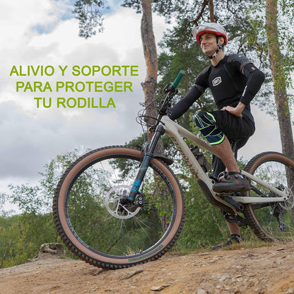 Rodillera para Alivio de la Tendinitis, Artritis y Estabilización de la Articulación - Unisex
