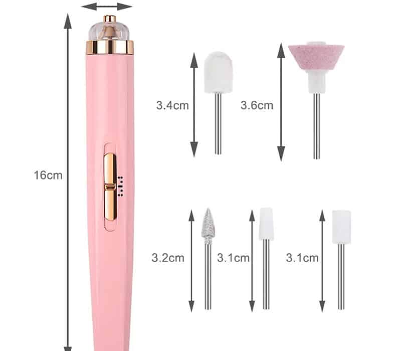 Lima de Uñas Eléctrica Profesional