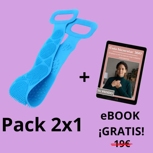 DuchaScrub - Frotador doble Pack  2x1